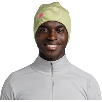 Buff® Crossknit Gebreide Beanie - Sheen Yellow | BIKE24