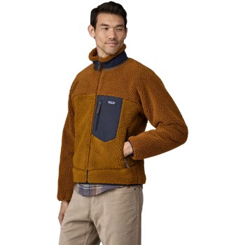 Patagonia mens store retro x aztec brown white