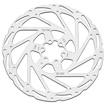 パーツ Tektro t2.3mm 180mm 6-Bolt Brake Rotor パーツ Tektro t2.3mm 180mm 6-Bolt Brake Rotor パーツ Tektro t2.3mm