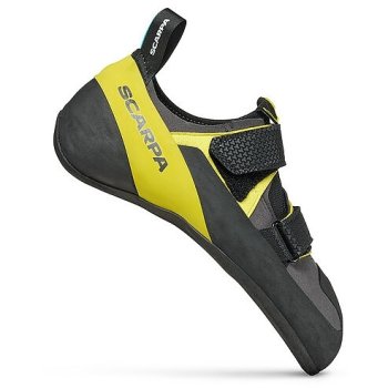 SCARPA Arpia V Climbing Shoe Shark in Green