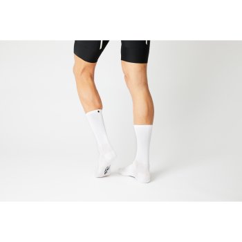 FINGERSCROSSED Classic Cycling Socks - White #002