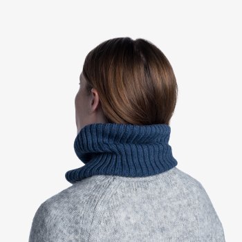 Buff® Knitted Neckwarmer Comfort Norval - Denim | BIKE24