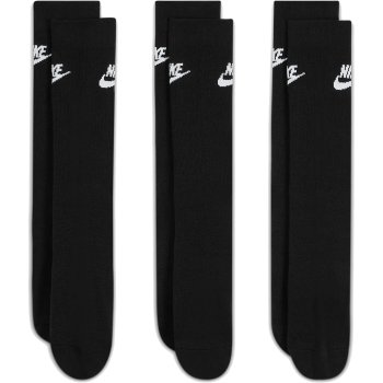 Nike Sportswear Everyday Essential Crew Socks (3 Pairs) - black/white ...