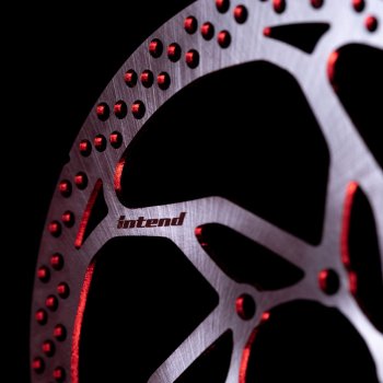 Intend Disc Rotor Intend Blackline Skinny Disque de frein - 6 Trous - 203mm | BIKE24