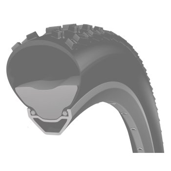 CushCore XC Suspension System Tire Insert - incl. Valve