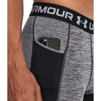 Under Armour Men's ColdGear Armour Compression Leggings, Charcoal