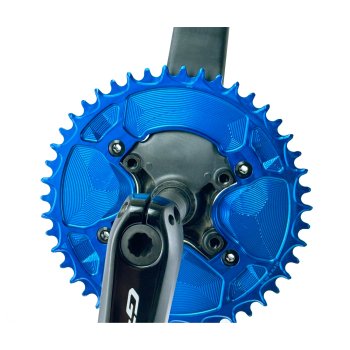 シマノ4ボルト対応 ALUGEAR Oval 58t シマノ4ボルト対応 ALUGEAR Oval 58t Chainring 1-speed narrow