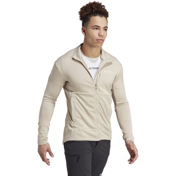 adidas Multi Light Fleece Full-Zip Jacket Men - wonder beige IB1217 ...