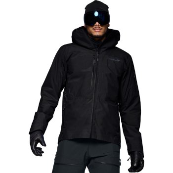 Norrona lofoten Gore-Tex insulated Jacket Men - Caviar Black | BIKE24