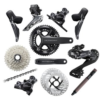 Shimano Ultegra Di2 R8100 Groupset - 2x12-speed | BIKE24