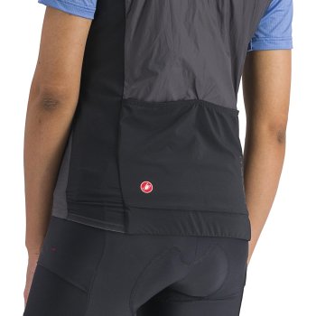 CASTELLI Unlimited W Puffy Vest - Veste Isolante Femme Coupe-Vent Et Compressible Pour Sport & Aventure