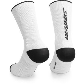 Chaussettes ASSOS RS SUPERLEGER S11 - Taille S - Blanches - Pour Le Cyclisme