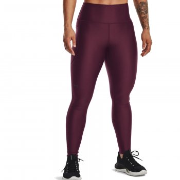 Under Armour Heat Gear high rise leggings in purple