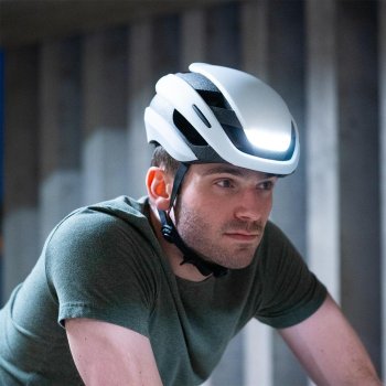 Lumos Ultra Casque Intelligent | Casque de vélo | Feux LED Avant et arrière  | Clignotants | Feux arrière | Connexion Bluetooth | Adulte : Hommes