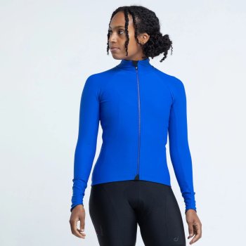 Velocio Thermal Long Sleeve Jersey Women - Dark Red | BIKE24