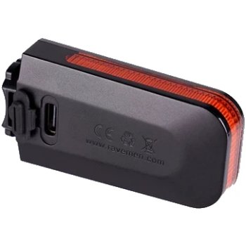 Luce Posteriore Bici Ravemen CL01 &ndash; Ricaricabile USB, LED, Aerodinamica &ndash; 2 Anni Garanzia