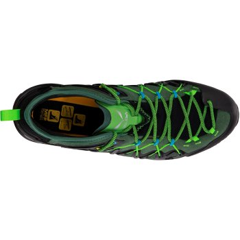 Salewa Wildfire Edge GTX Approach Shoes - myrtle/fluo green 5949