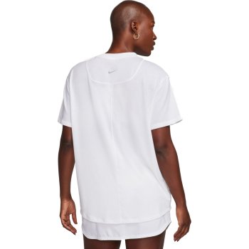 ★★Nike★★ One Relaxed Dry Fit Short Sleeve Top W White Bl Nike | One Relaxed Dri-FIT Short-Sleeve Top - White | The