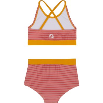 Finkid BIKINIT BEACH Bikini Set Girls - terra cotta/sunflower | BIKE24