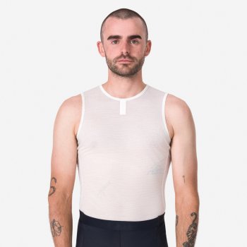Rapha Merino Lightweight Sleeveless Baselayer Men - cream