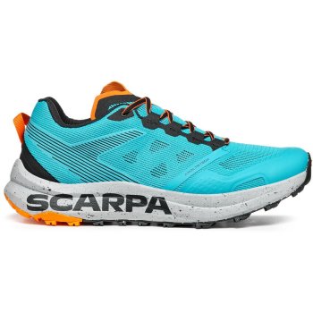 Scarpa Spin Planet Trail Running Shoes Men - azure/black  display picture 3
