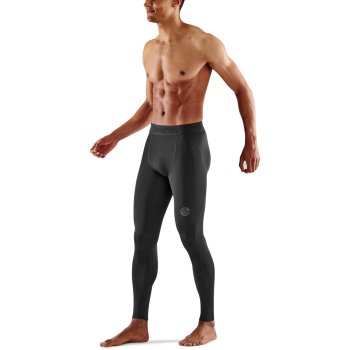 ウォーキング・ランニングウェア Compression Long Tights BLACK 2 skins-2-series-long-tight-