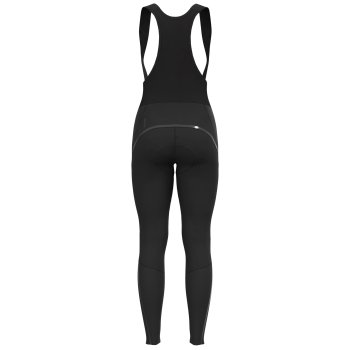 Odlo Zeroweight X-Warm Cycling Bib Tights Women - black