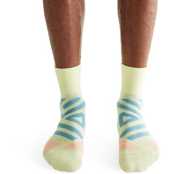 On Chaussettes Running Femme - Performance Mid - Hall & Wash - BIKE24