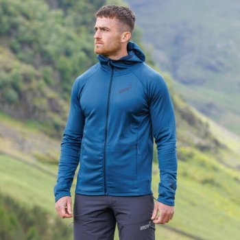 Inov-8 VentureLite Mid Hoodie Fullzip Men - navy | BIKE24