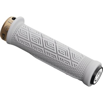 130mm Long Soft White Bike Handle Bar Grips 22.2mm For Mtb Fixie Hybri