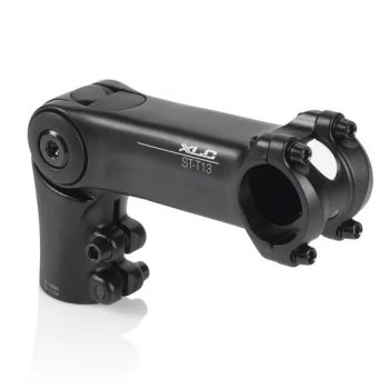 Potence XLC Comp ST-FR01 A-Head 25° – 60 Mm, Ø31.8 Mm / 28.6 Mm, Compatible 1 1/8", Qualité Haut De Gamme Vélo Route VTT