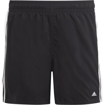 adidas 3-Stripes Swim Shorts Kids - black/white HA9405 | BIKE24