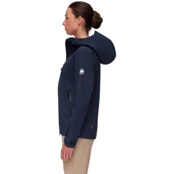 Mammut Alto Guide Hardshell Hooded Jacket Women 1010-29570 - marine ...