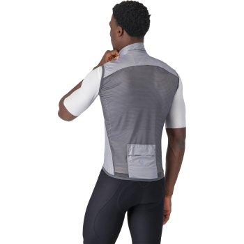 Castelli Aria 2 Vest Men - silver grey/dark grey 870 | BIKE24