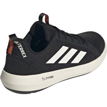 adidas TERREX Boat Lace Climacool Hiking Shoes - core black/chalk  white/semi impact orange JI3499