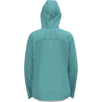 Odlo Veste Running Imperméable Femme - Zeroweight Dual Dry Performance Knit  - aqua haze