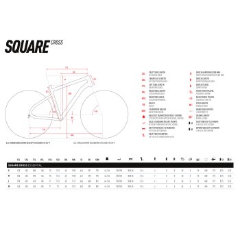 Ghost bike deals size chart