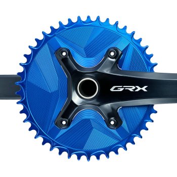 シマノ4ボルト対応 ALUGEAR Oval 58t シマノ4ボルト対応 ALUGEAR Oval 58t Chainring 1-speed direct