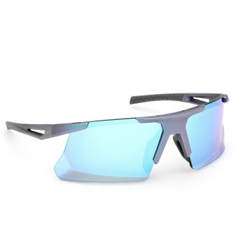 adidas Dunamis Bi SP0119 Glasses - Matte Dark Green / Blue Mirror