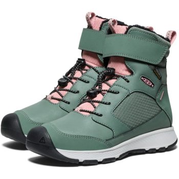 KEEN Stivali Adolescenti - Skua Winter Waterproof - Dark Forest / Rose ...