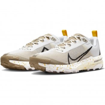 Nike Kiger 9 Trail Running Shoes Men - white/black-khaki-vivid sulfur ...
