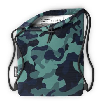 SmellWell - sac de sport anti-odeur et humidité XL - sac - Blauw - pour  rafraîchir