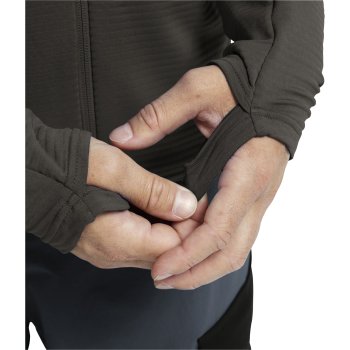 Jack Wolfskin Litestride Full Zip Hooded Jacket Men - flint | BIKE24