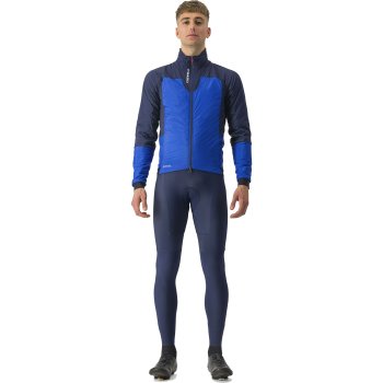 Castelli Fly Thermal Jacket - vivid blue/belgian blue 432