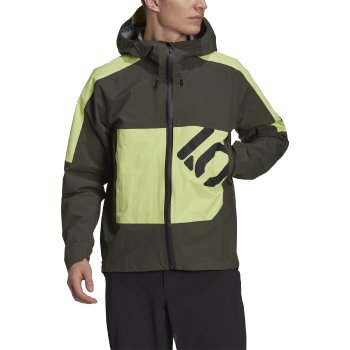 Giacca Antipioggia 5.10 Five Ten Rain Jacket Black/Hazeme Yellow