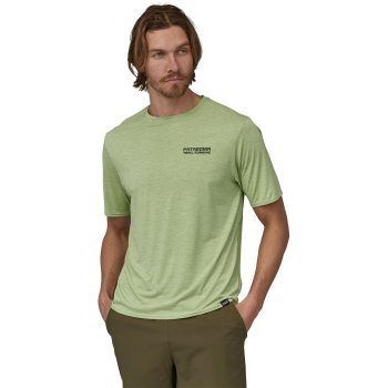 Patagonia Men's Capilene Cool Daily Graphic T-Shirt - Lands - Tree ...
