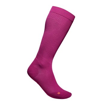 Bauerfeind Run Ultralight Compression Socks Women - berry - L (41-46 cm)