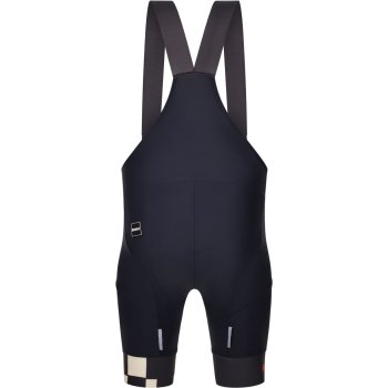 XYLRSMH Cuissard Vélo Homme à Bretelles Short Cycliste Avec Poche - Noir Europe-L