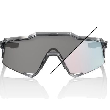100% Speedcraft Photochromic Glasses - Polished Translucent Grey