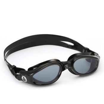 AQUASPHERE Kaiman Swim Goggles - Smoke Tinted - Black/Black | BIKE24